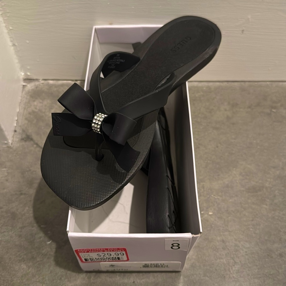 Black Guess Sandals